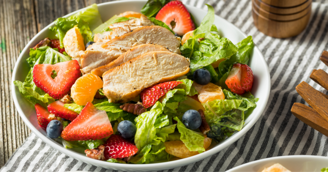 Fresh and Healthy Delight: Strawberry Poppyseed Chicken Salad Copycat Recipe