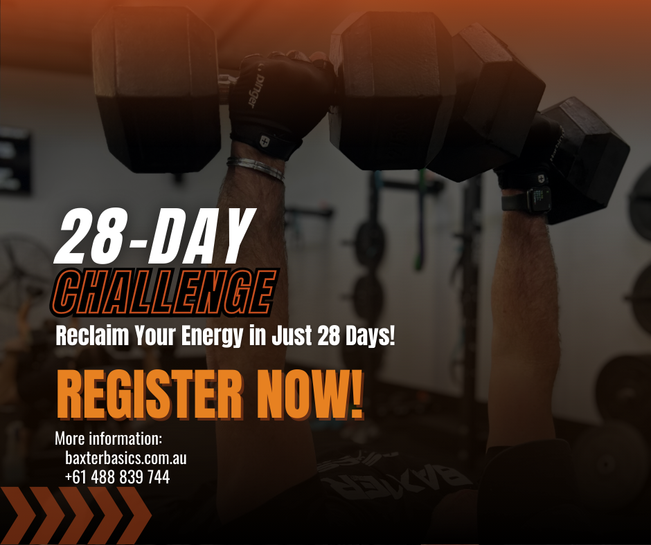 28-day fitness challenge for busy parents with coach-led workouts and community support